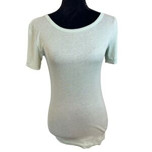 Vince | Soft Mint Fitted Short Sleeve T-Shirt | Sz S